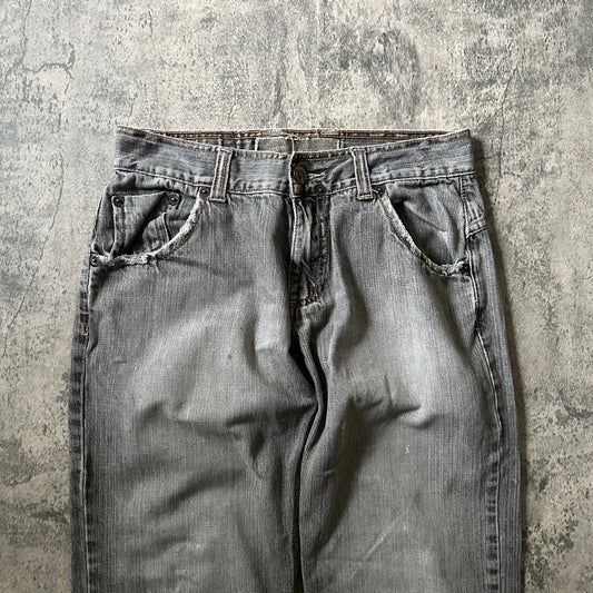 Arizona Faded Wide-Leg Denim (31x28) - 269archive