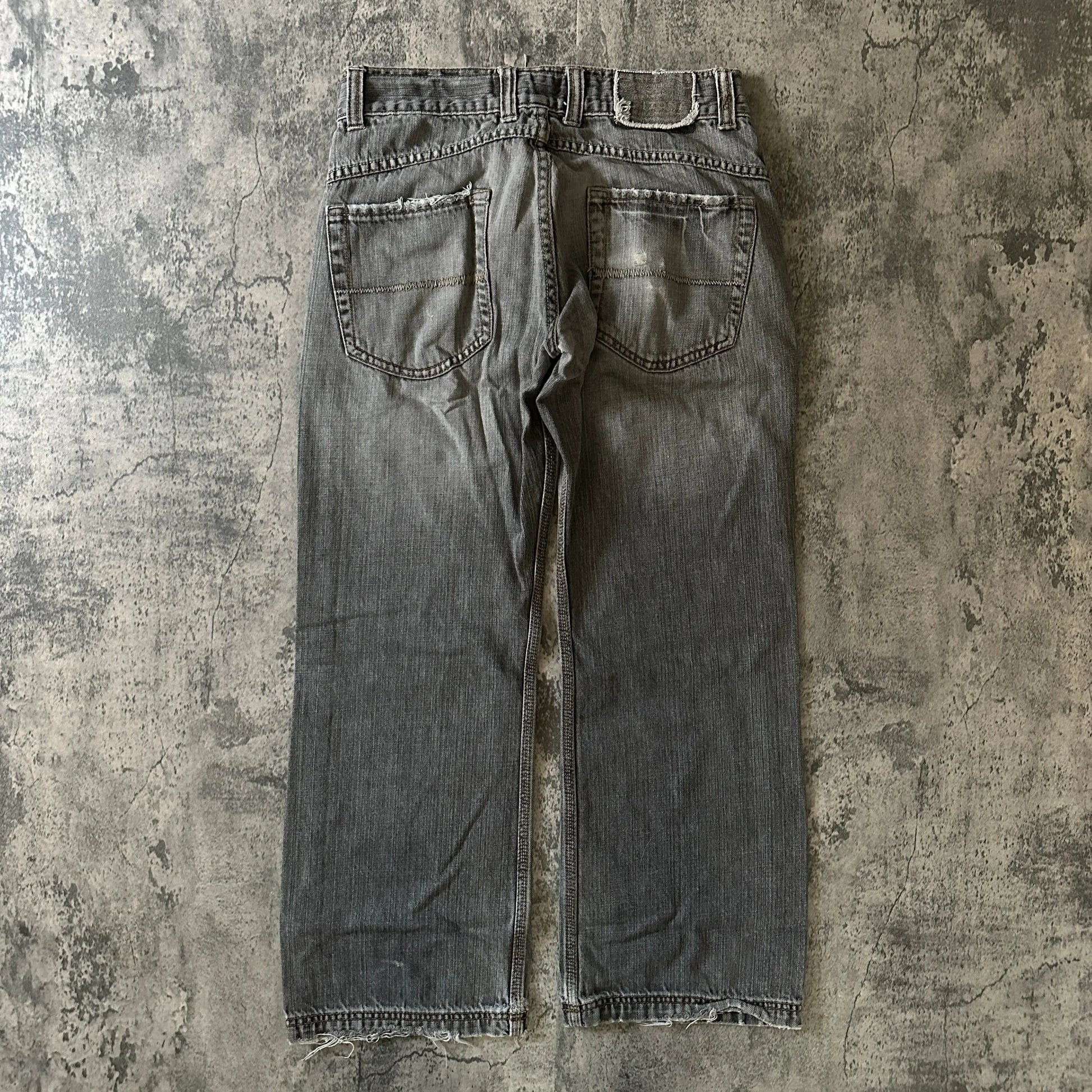 Arizona Faded Wide-Leg Denim (31x28) - 269archive