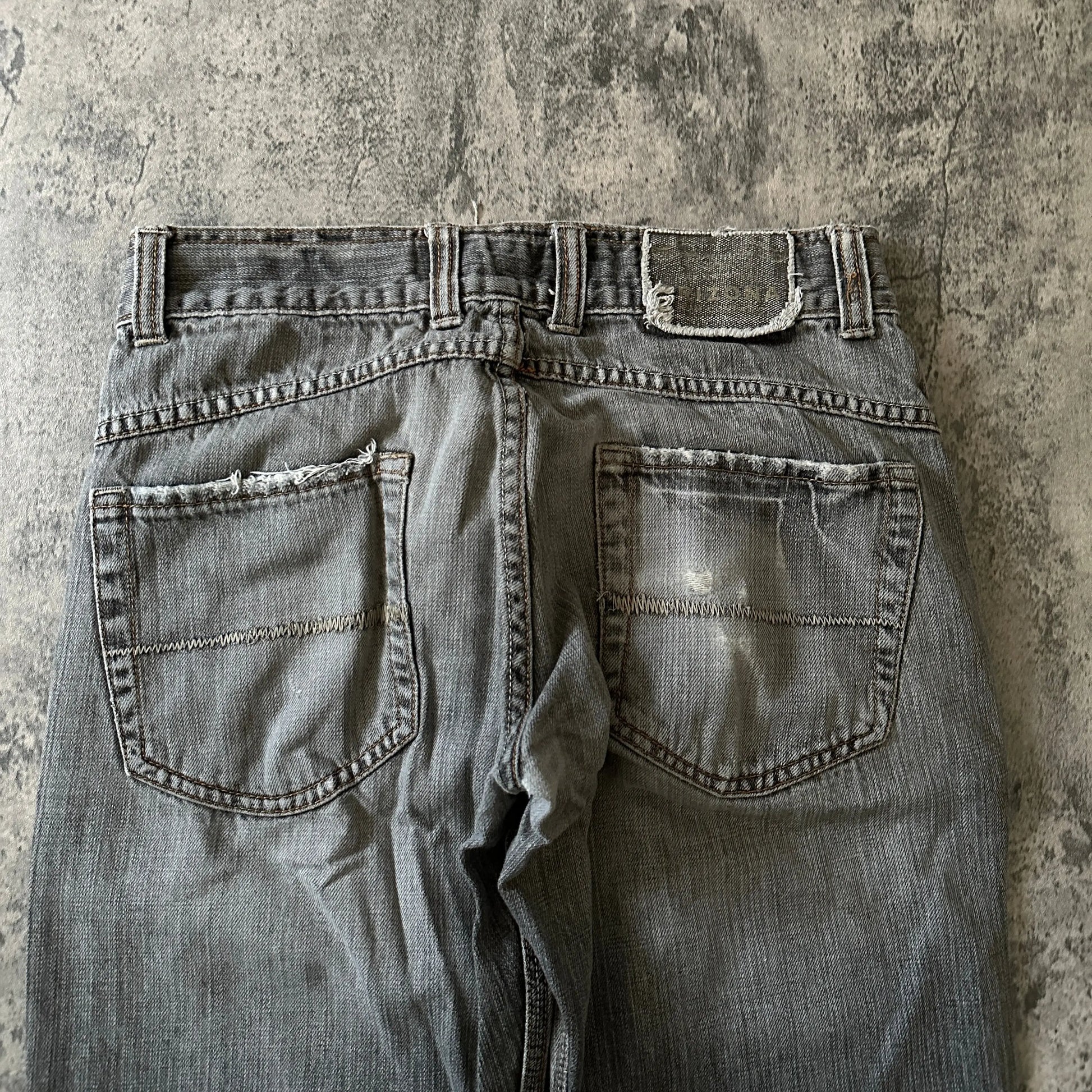 Arizona Faded Wide-Leg Denim (31x28) - 269archive
