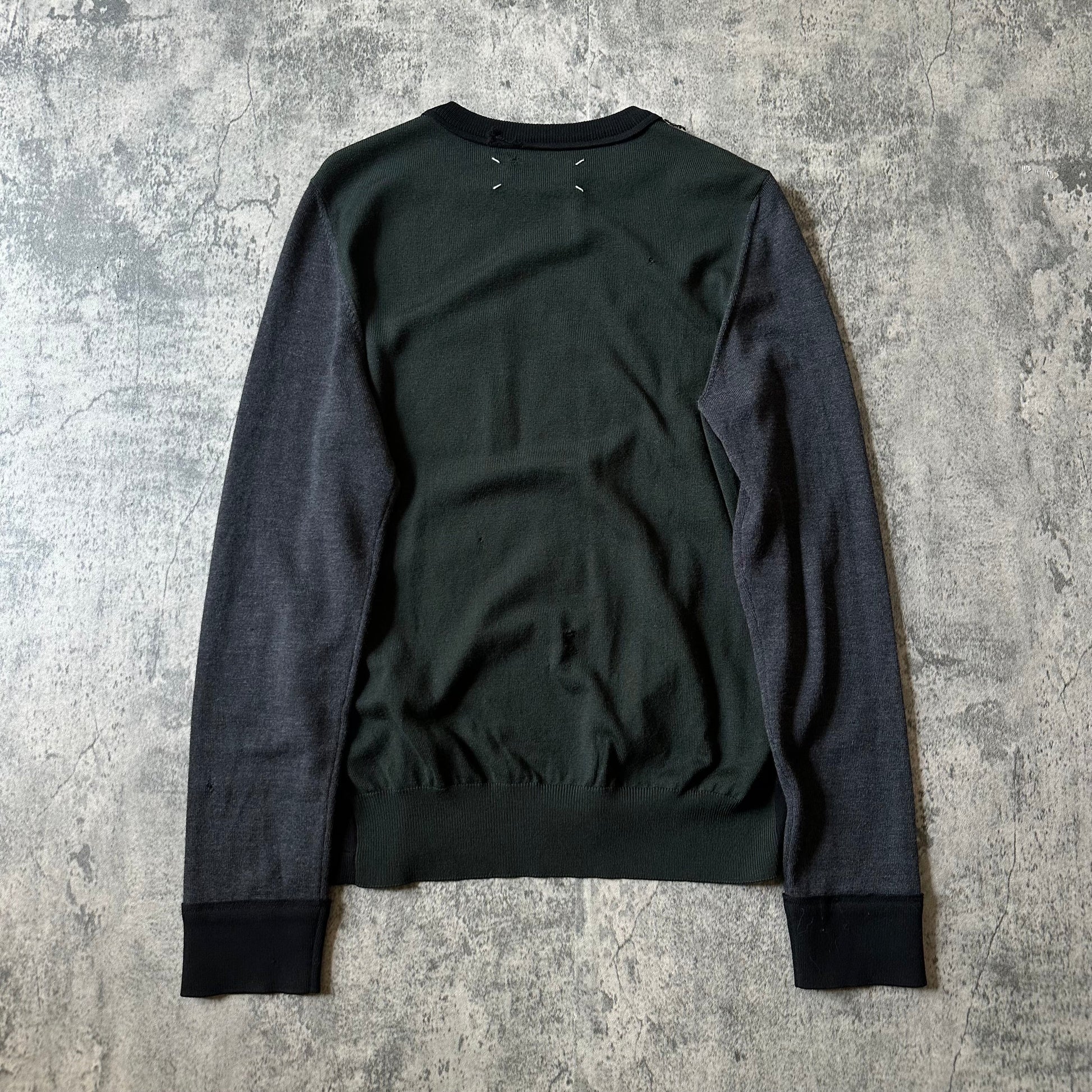 AW ‘Multicolor’ Single Pocket Knitted Sweater   269archive