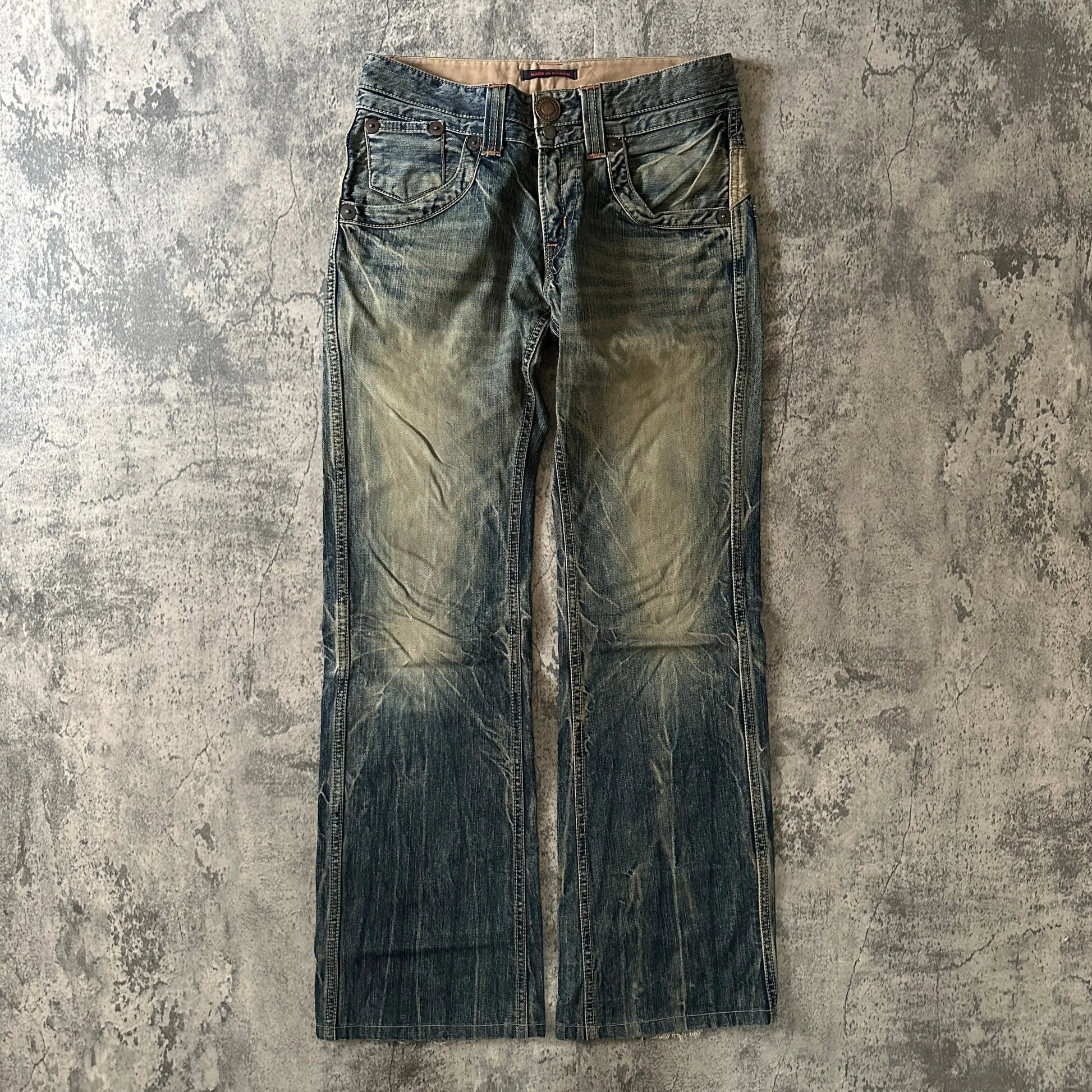 Blue Way Faded Bootcut Denim (31x32) - 269archive