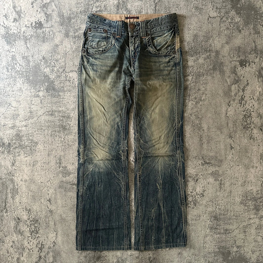 Blue Way Faded Bootcut Denim (31x32) - 269archive