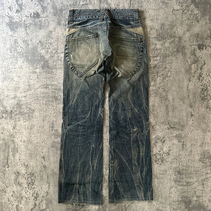 Blue Way Faded Bootcut Denim (31x32) - 269archive