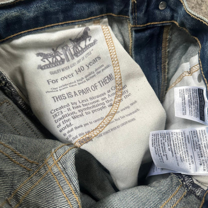 Levi’s ‘Unhemmed’ 517 Bootcut Denim   269archive
