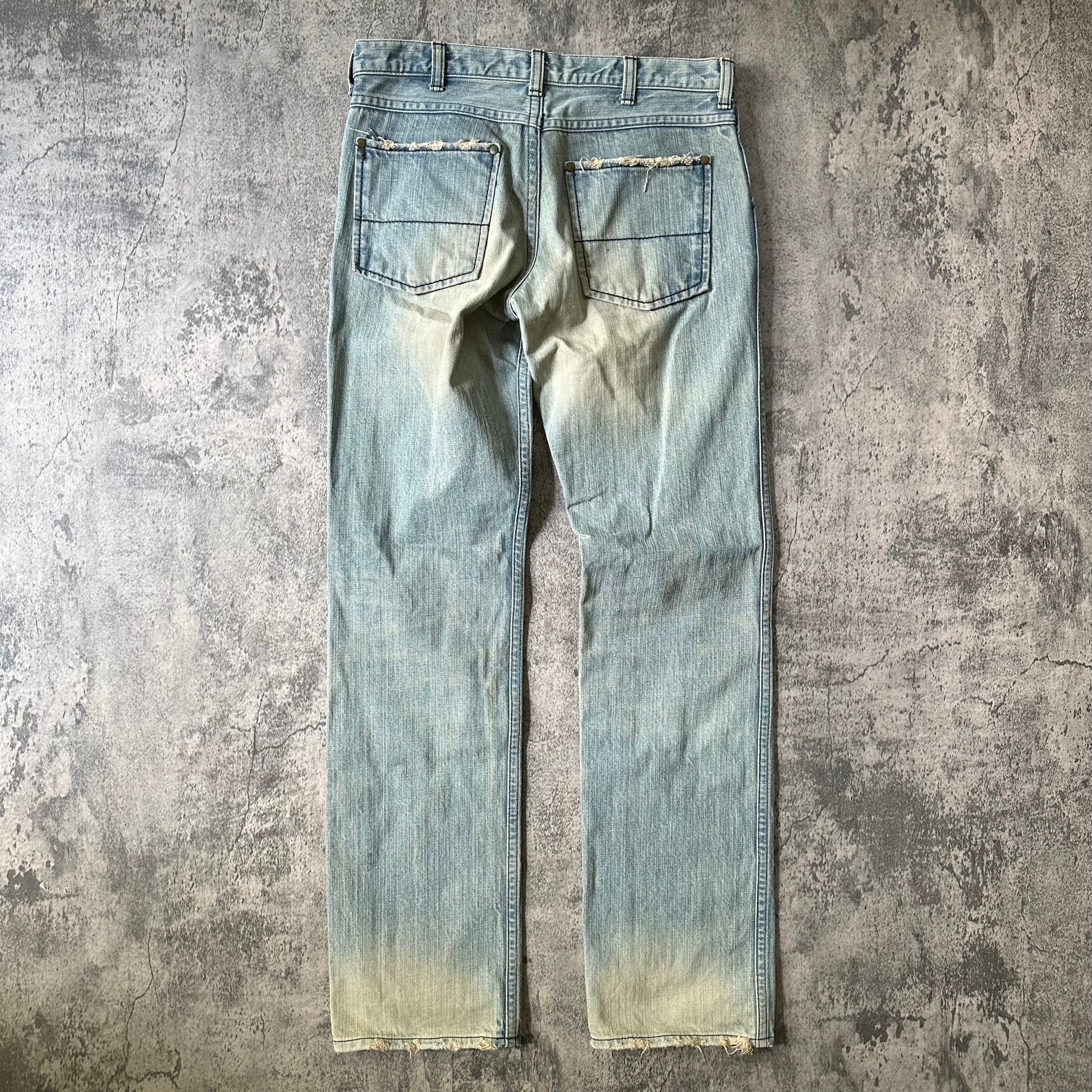 AW02 ‘Nowhere Man’ Mud Dirt Wash Denim   269archive
