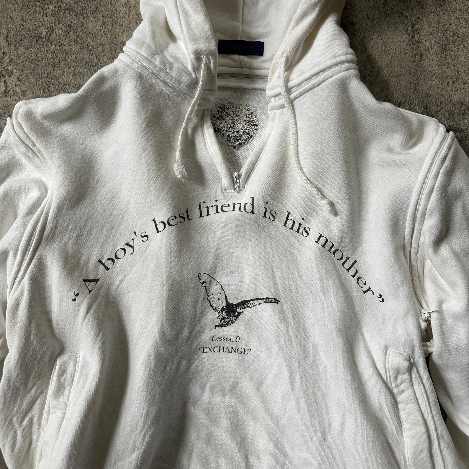AW98 Exchange ‘Boy’s Best Friend’ Detachable Hooded Sweatshirt   269archive