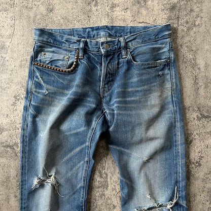 2000s ‘Studded’ Denim  Pants 269archive