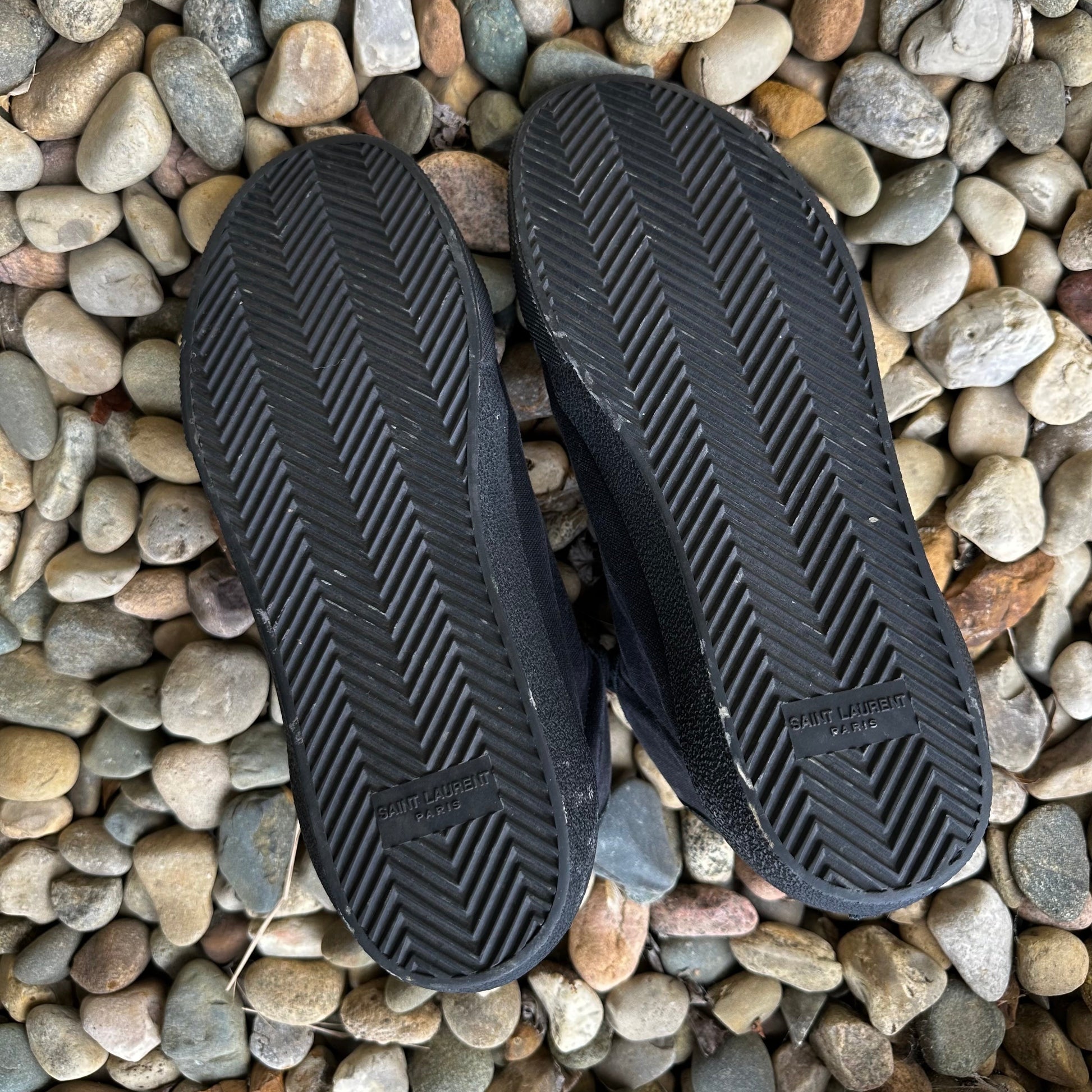 Distressed ‘SL-06’ Mid-Top Sneaker  Shoes 269archive