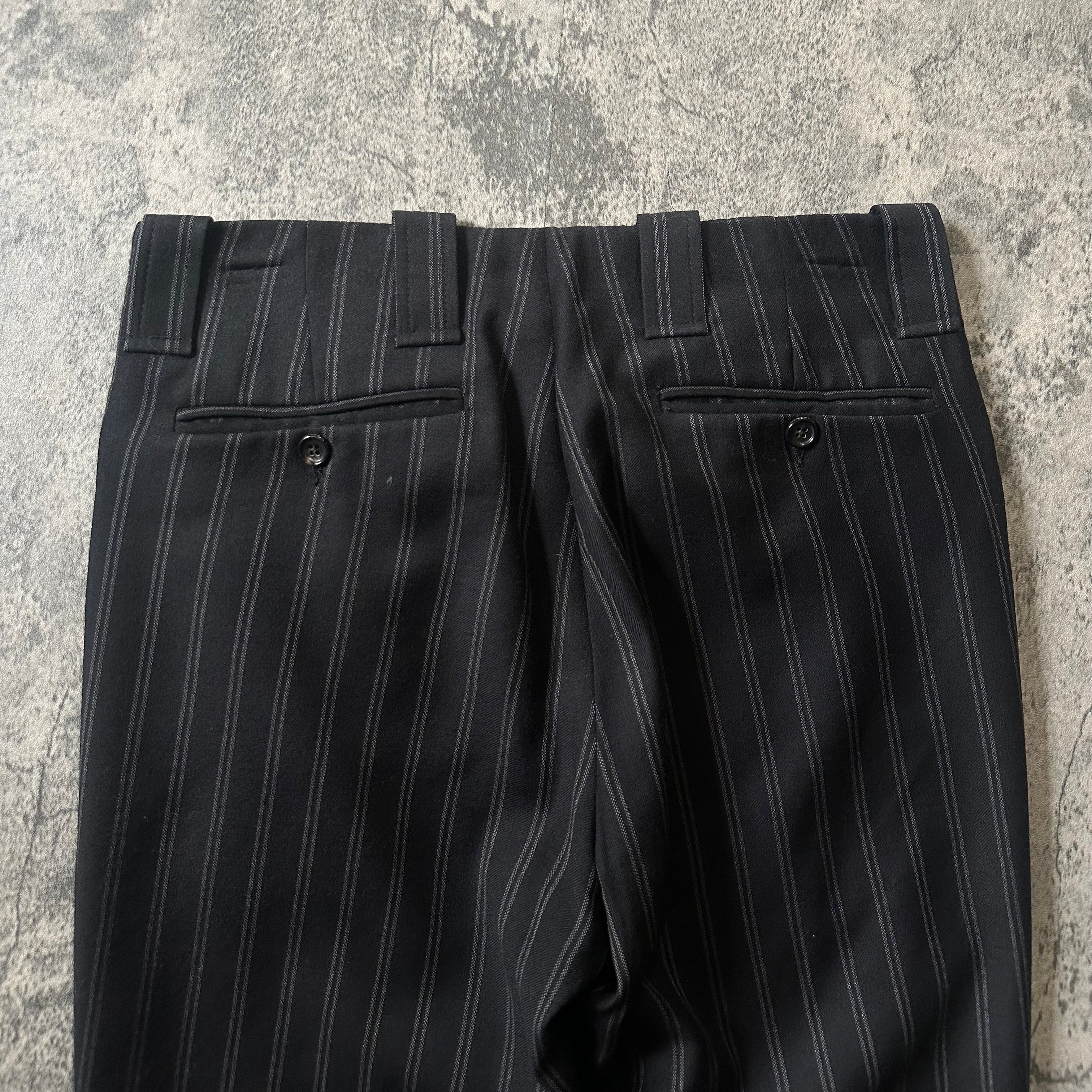 2000s Gucci by Tom Ford “Pinstripe” Bootcut Pants