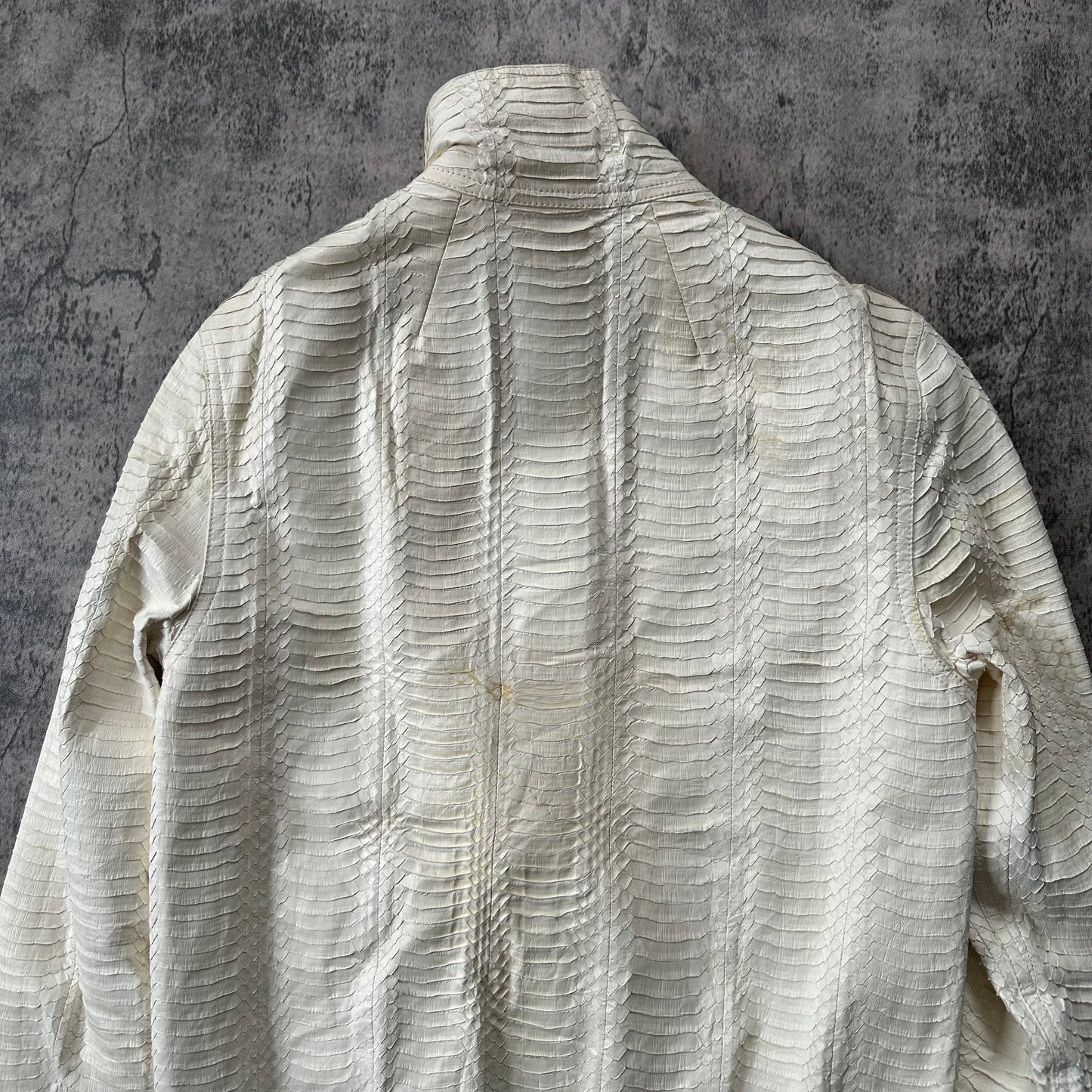 SS20 ‘Tecuatl’ Snakeskin Leather Jacket