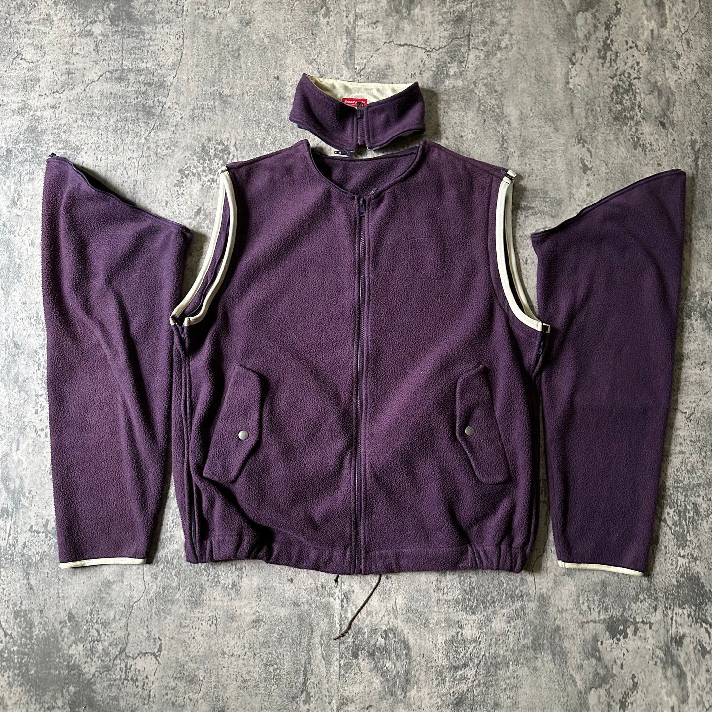AW98 ‘Small Parts’ Detachable Full Zip Fleece  Coats & Jackets 269archive