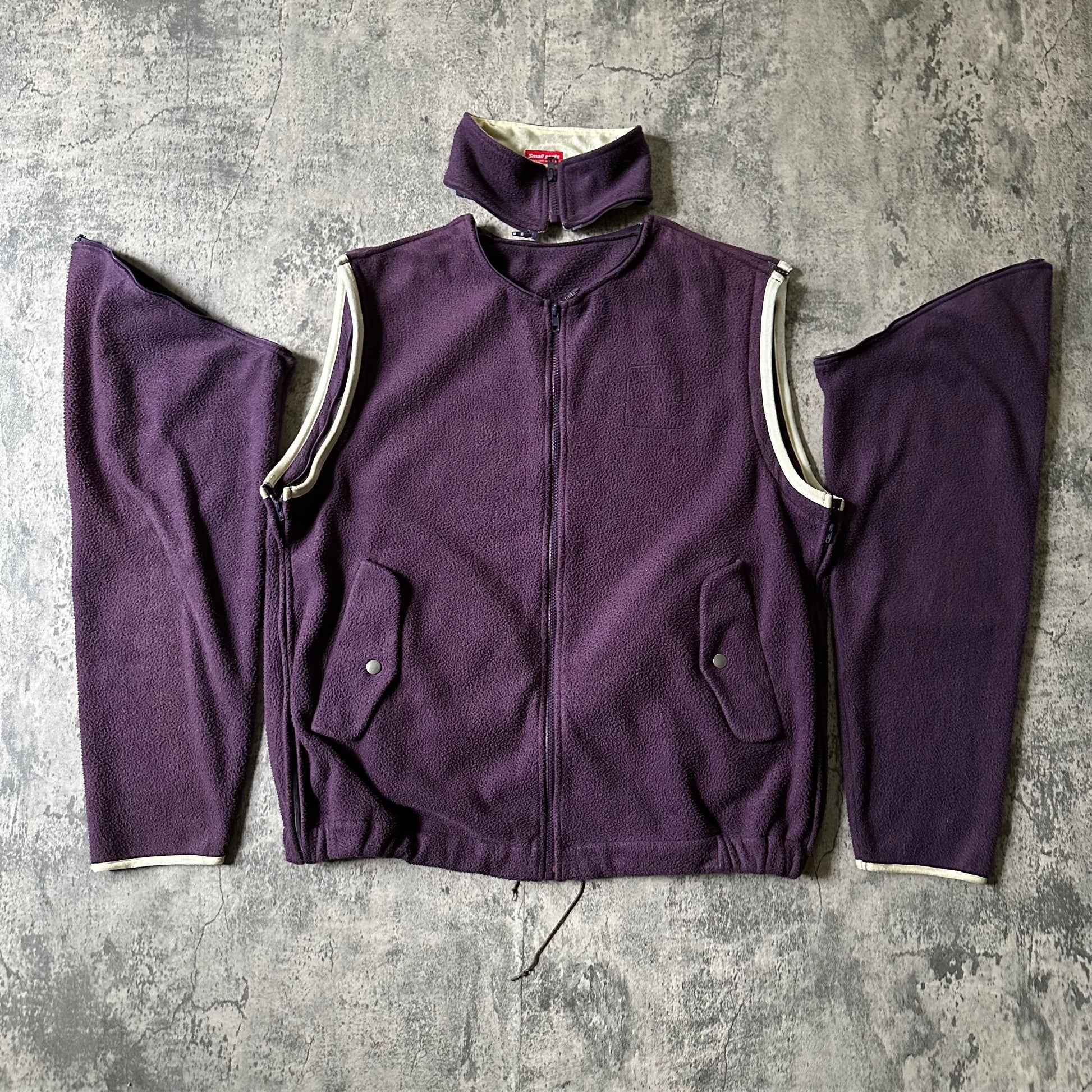 AW98 ‘Small Parts’ Detachable Full Zip Fleece  Coats & Jackets 269archive