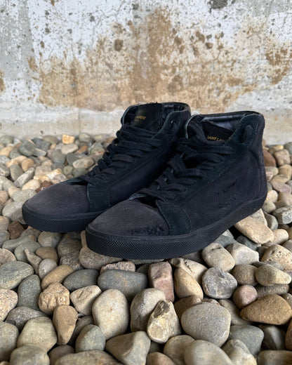 Distressed ‘SL-06’ Mid-Top Sneaker  Shoes 269archive