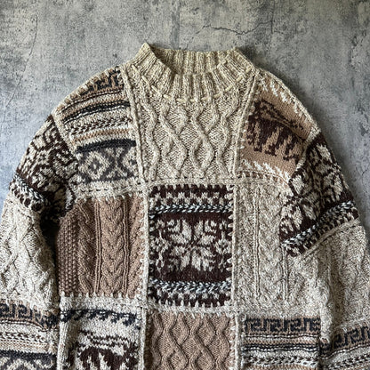 1990s Yoshiyuki Konishi Cable-Knit Sweater   269archive
