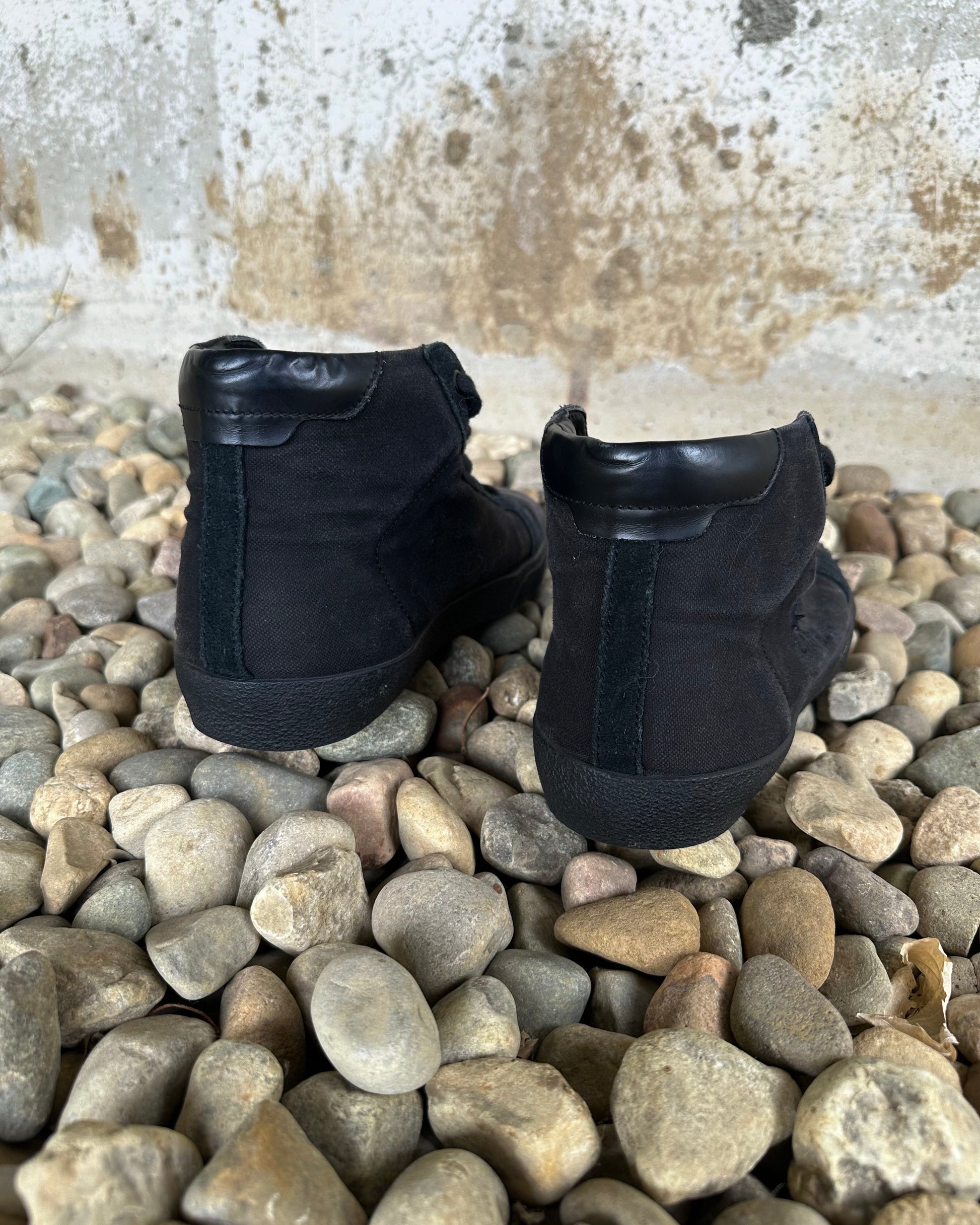 Distressed ‘SL-06’ Mid-Top Sneaker  Shoes 269archive