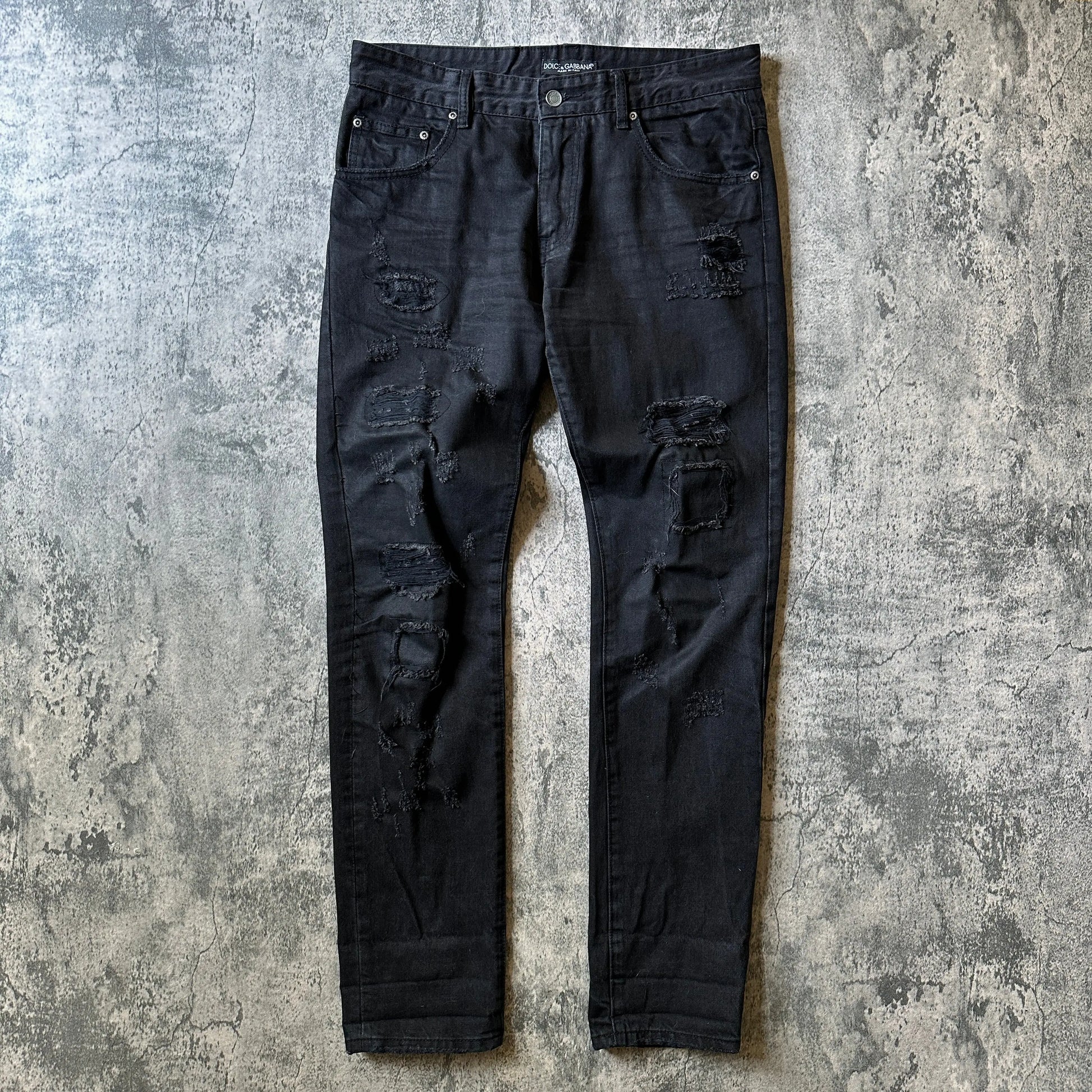 Dolce & Gabbana Repaired Denim - 269archive
