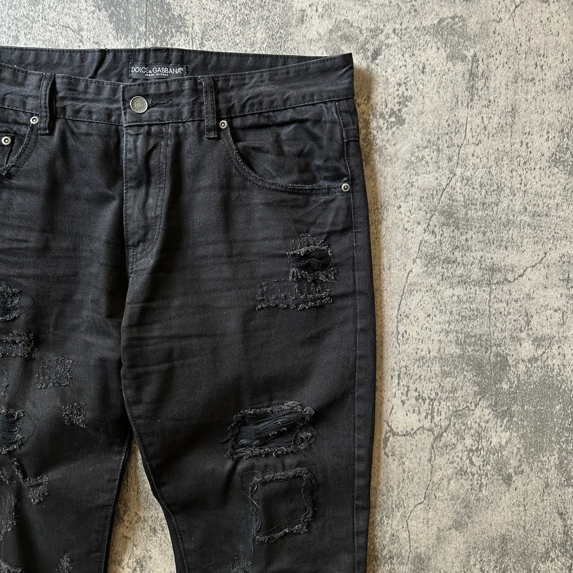 Dolce & Gabbana Repaired Denim - 269archive
