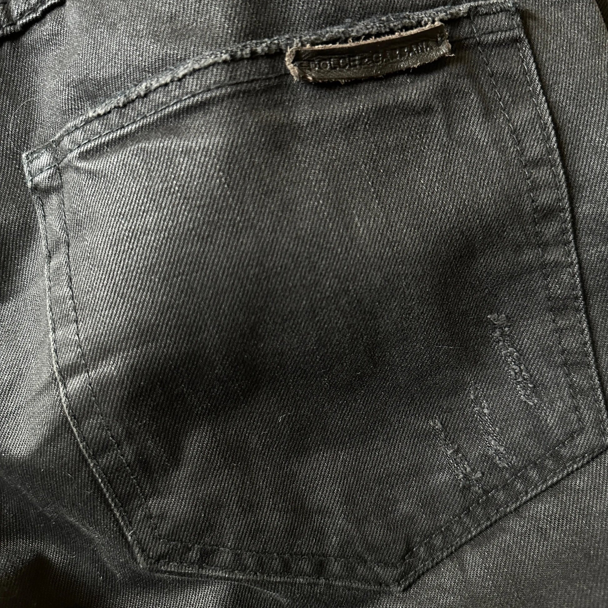 Dolce & Gabbana Repaired Denim - 269archive