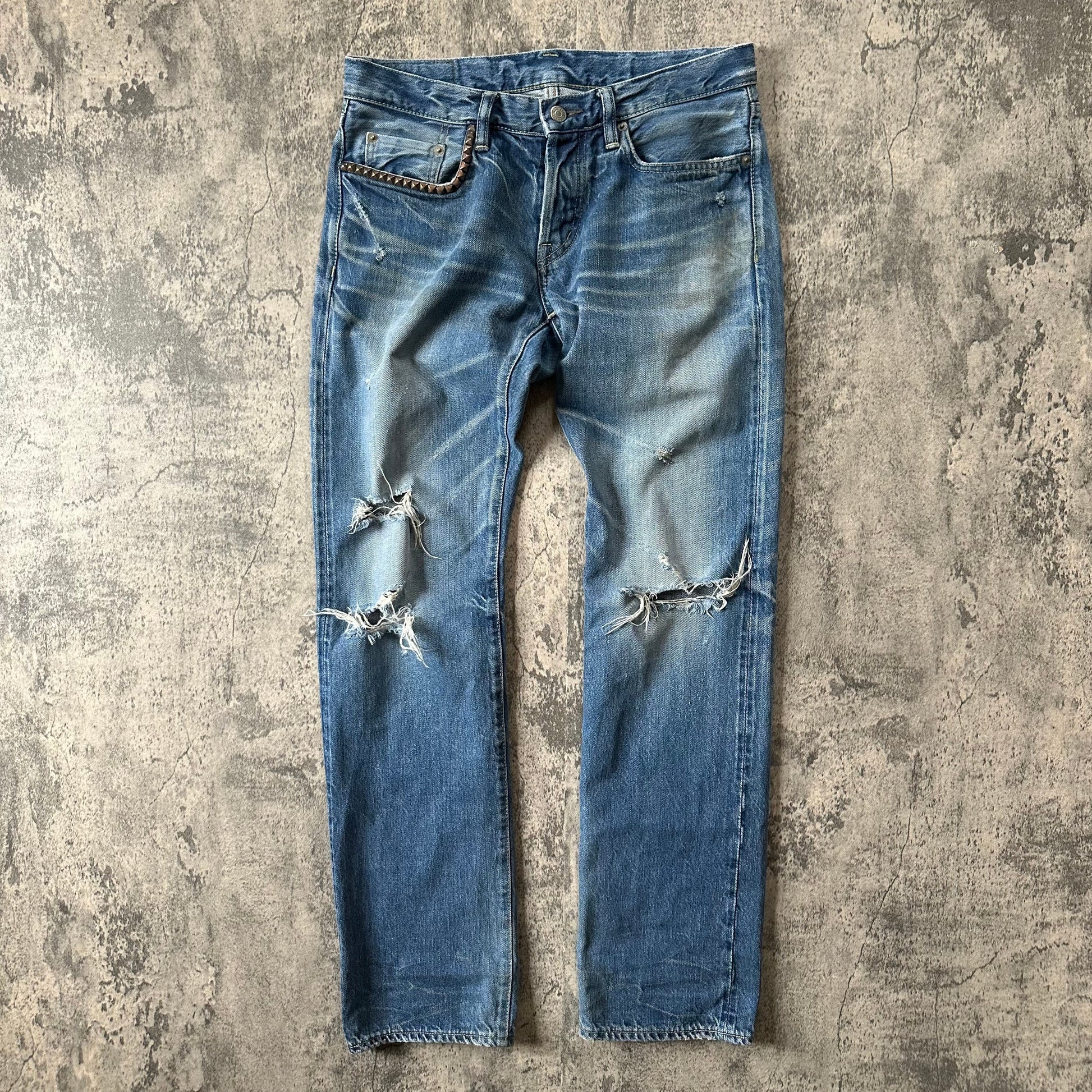 2000s ‘Studded’ Denim  Pants 269archive