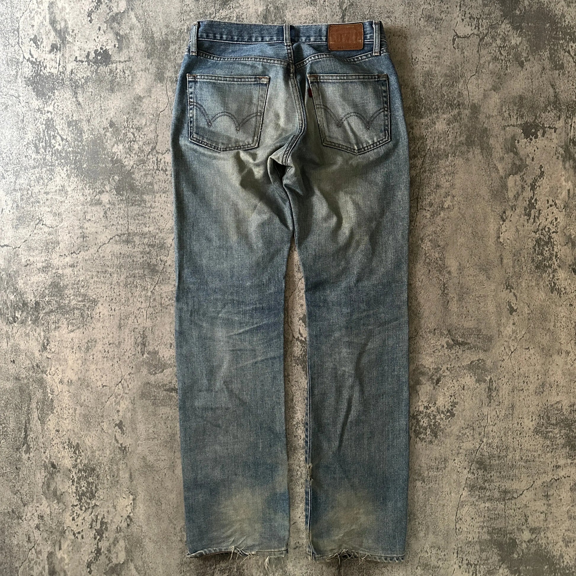 Edwin Thrashed 503 Denim (32x33) - 269archive