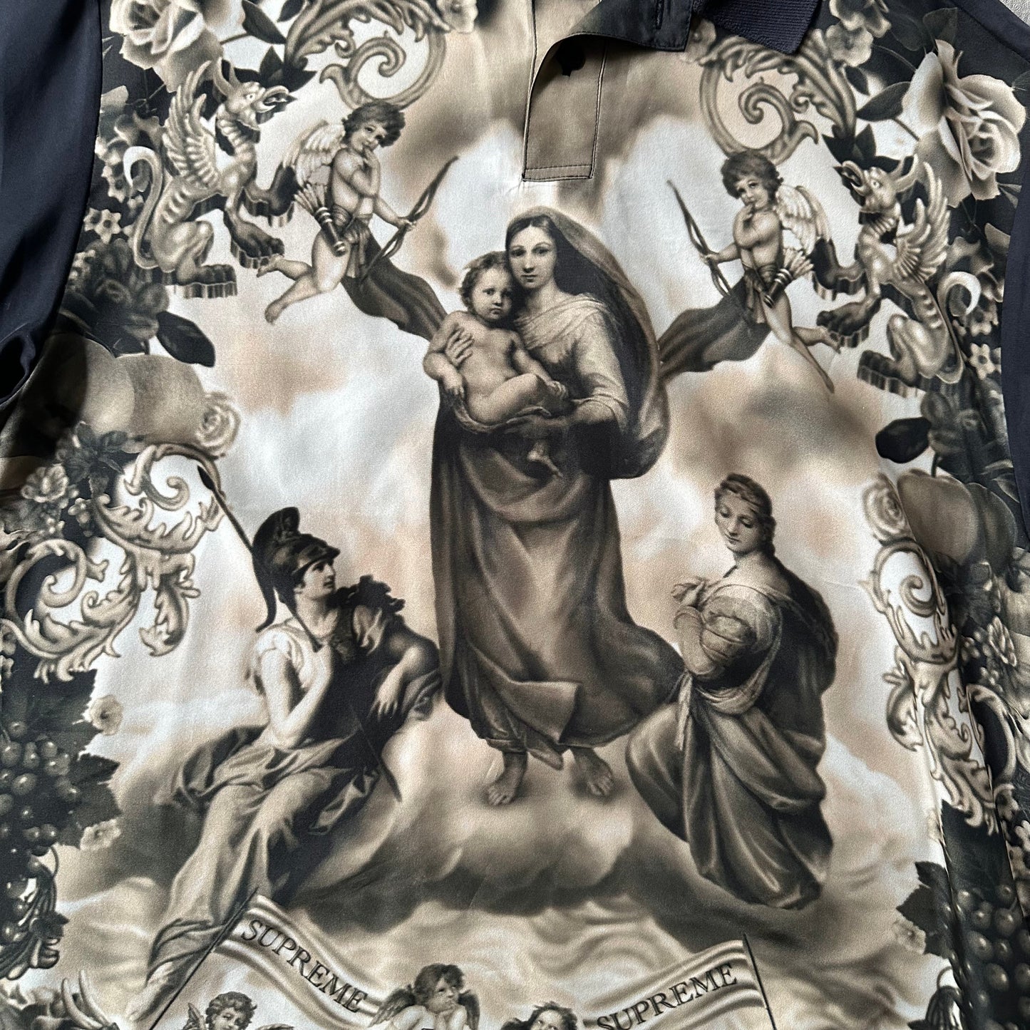FW22 Heavenly Silk Polo Shirt  Shirts & Tops 269archive