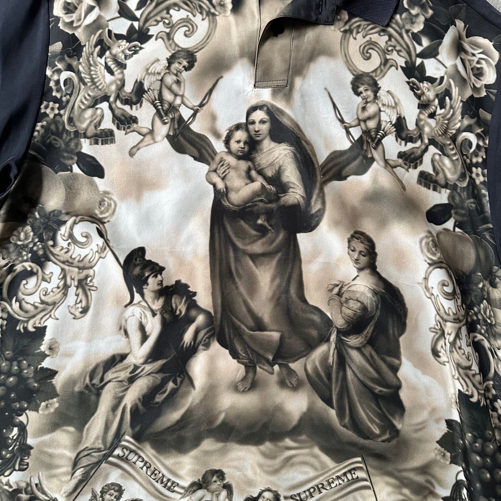 FW22 Heavenly Silk Polo Shirt  Shirts & Tops 269archive