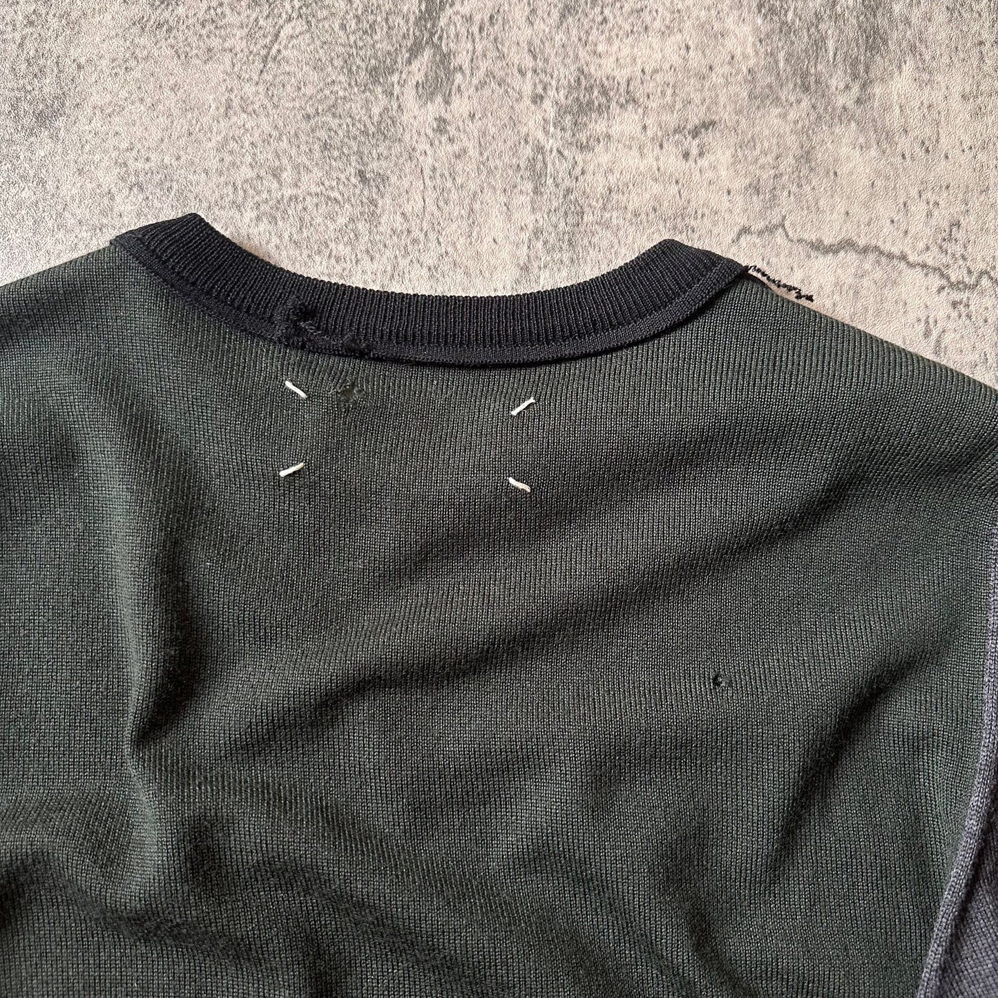 AW ‘Multicolor’ Single Pocket Knitted Sweater   269archive