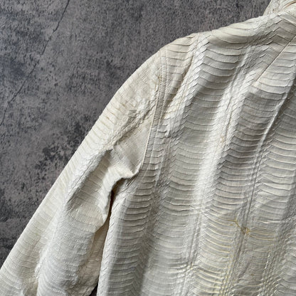 SS20 ‘Tecuatl’ Snakeskin Leather Jacket