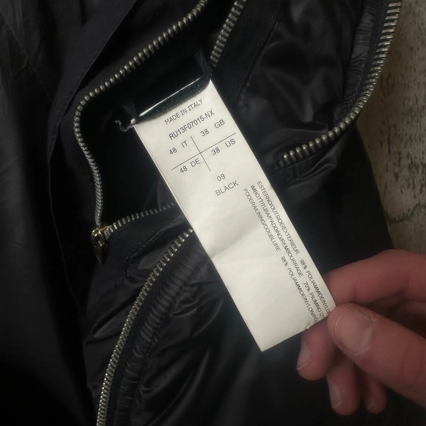 FW13 Rick Owens “Mollino” Goose Down Puffer Vest - 269archive