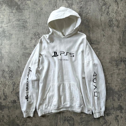 FW21 Balenciaga x Playstation "PS5" Oversized Hoodie - 269archive
