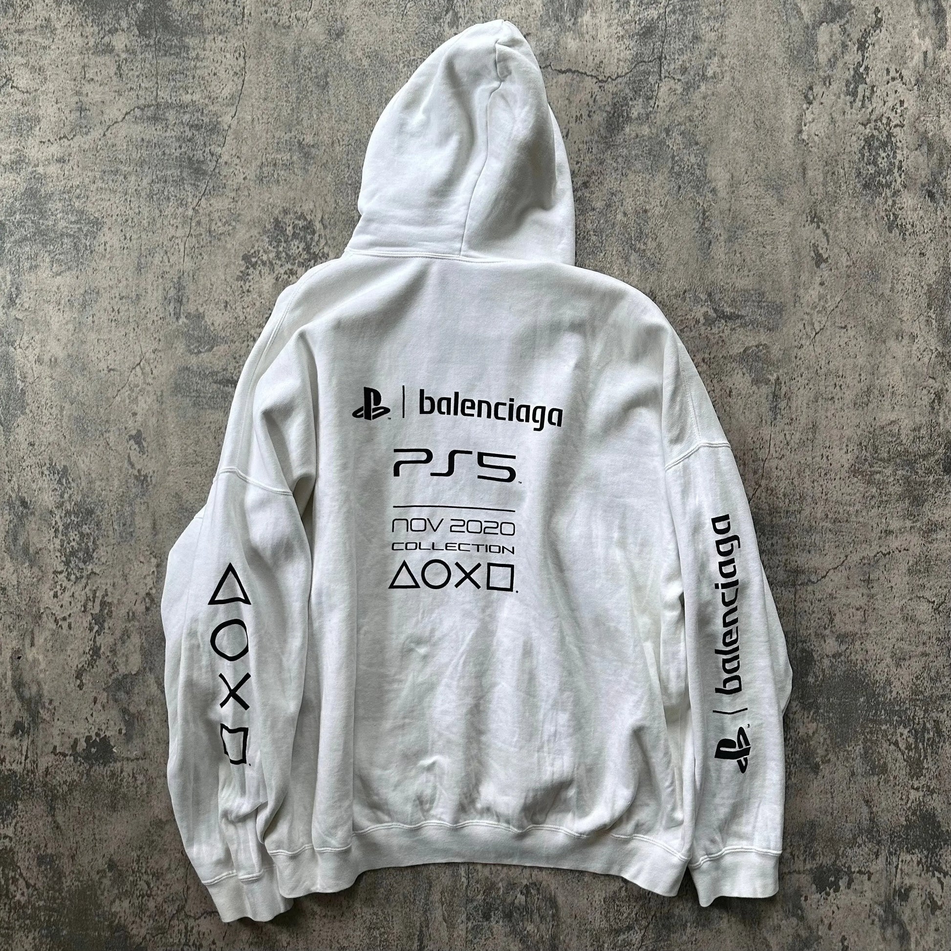 FW21 Balenciaga x Playstation "PS5" Oversized Hoodie - 269archive