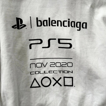 FW21 Balenciaga x Playstation "PS5" Oversized Hoodie - 269archive