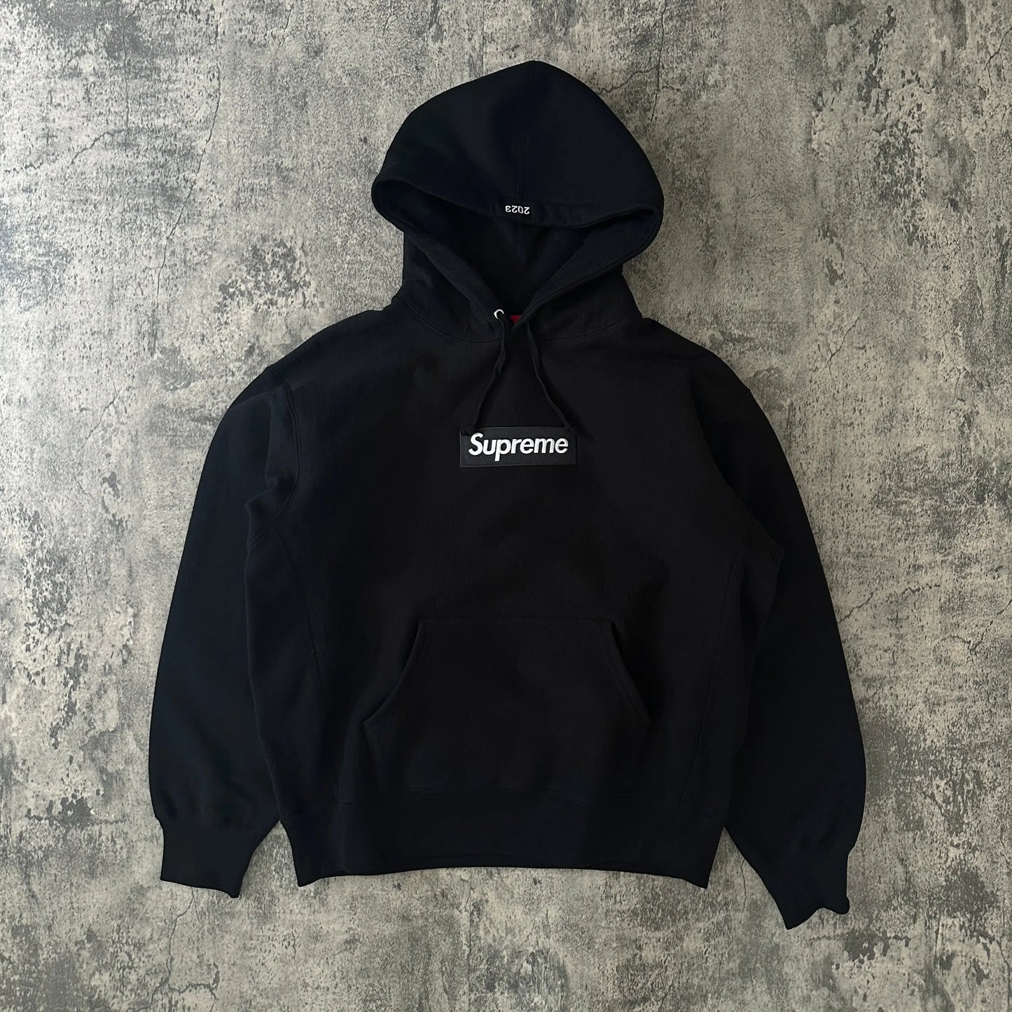 FW23 Supreme Black Box Logo Hoodie - 269archive