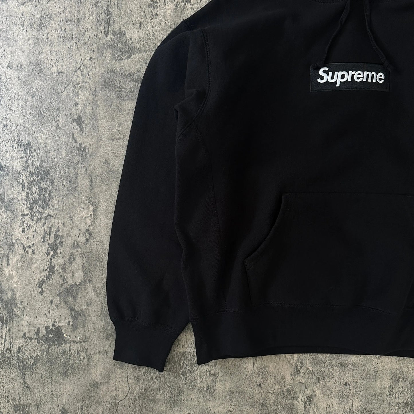 FW23 Supreme Black Box Logo Hoodie - 269archive