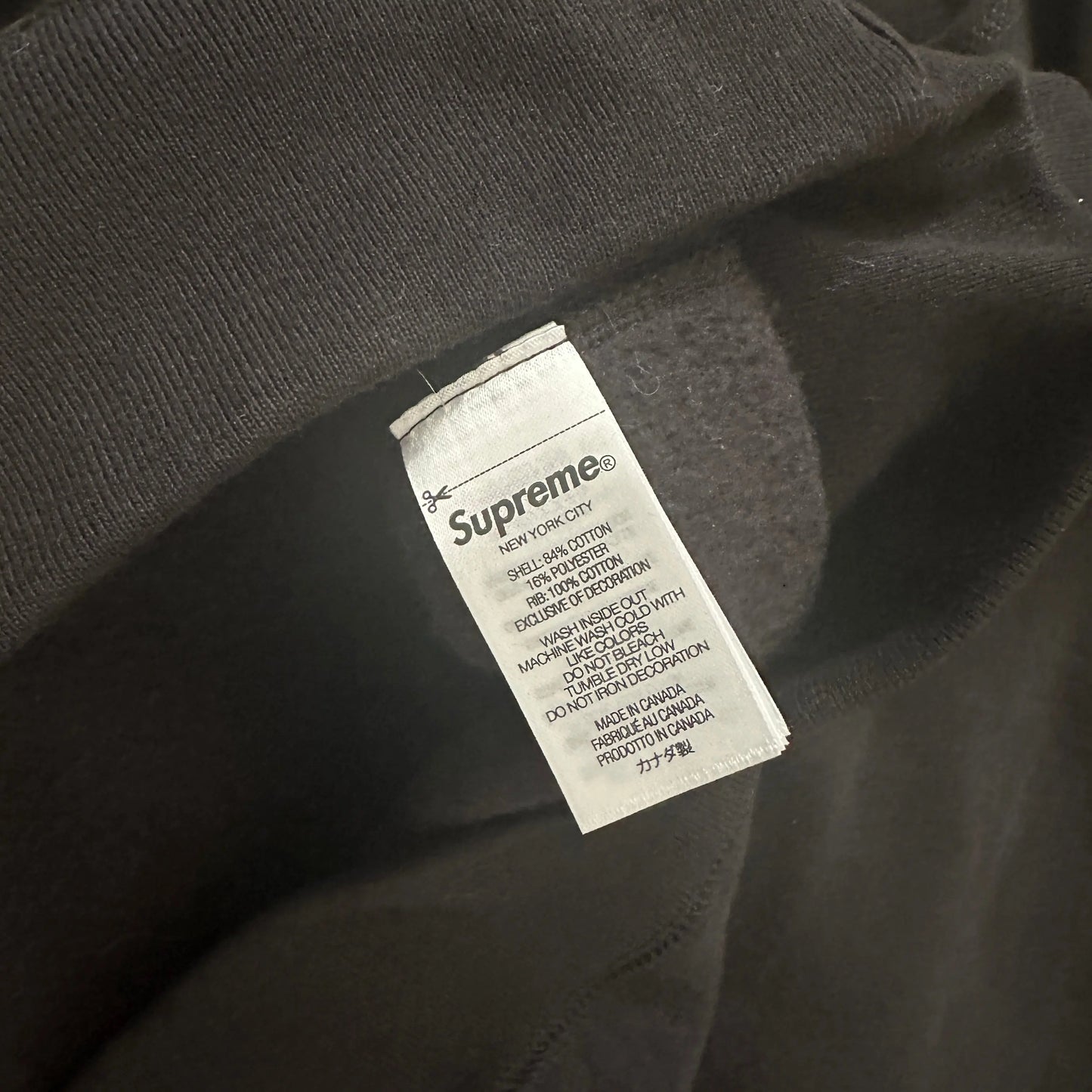 FW23 Supreme Black Box Logo Hoodie - 269archive