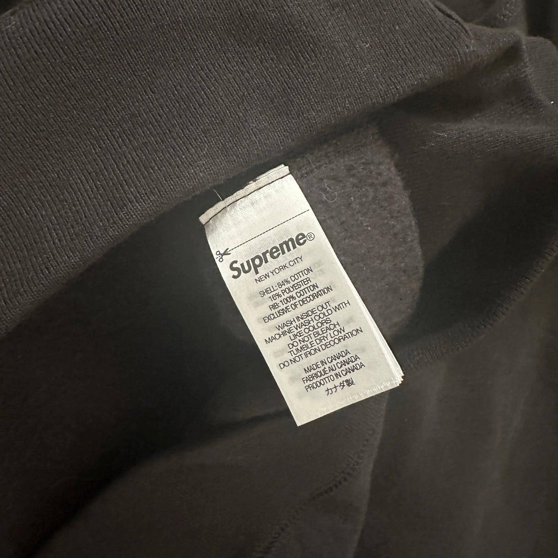 FW23 Supreme Black Box Logo Hoodie - 269archive