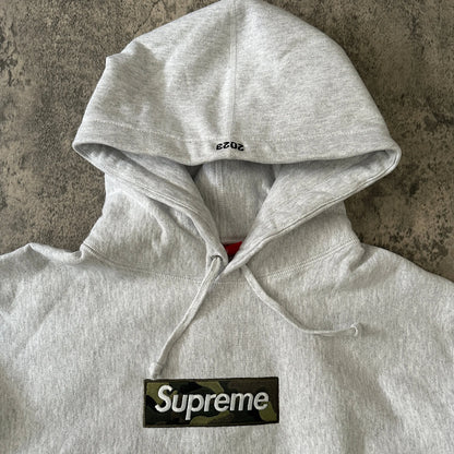FW23 Supreme Camo Box Logo Hoodie - 269archive