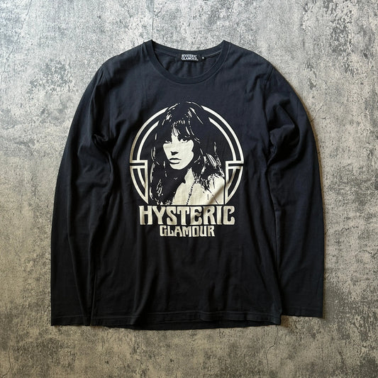Hysteric Glamour  Navy Long Sleeve - 269archive
