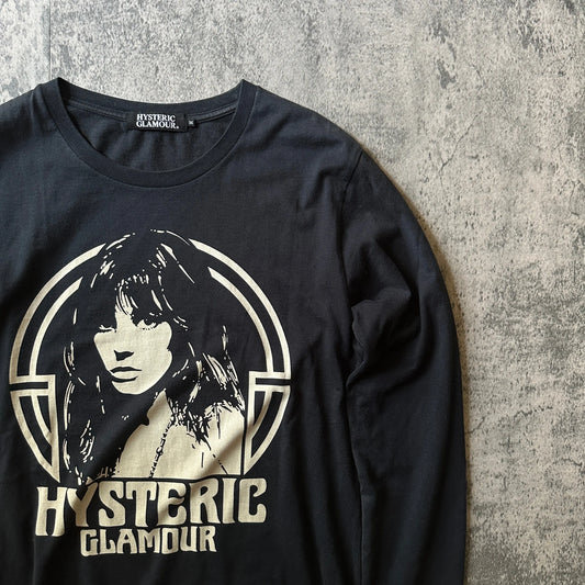 Hysteric Glamour  Navy Long Sleeve - 269archive