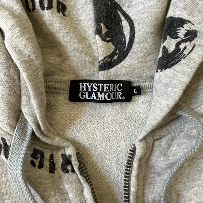 Hysteric Glamour “All Messed Up” Zip-Up - 269archive