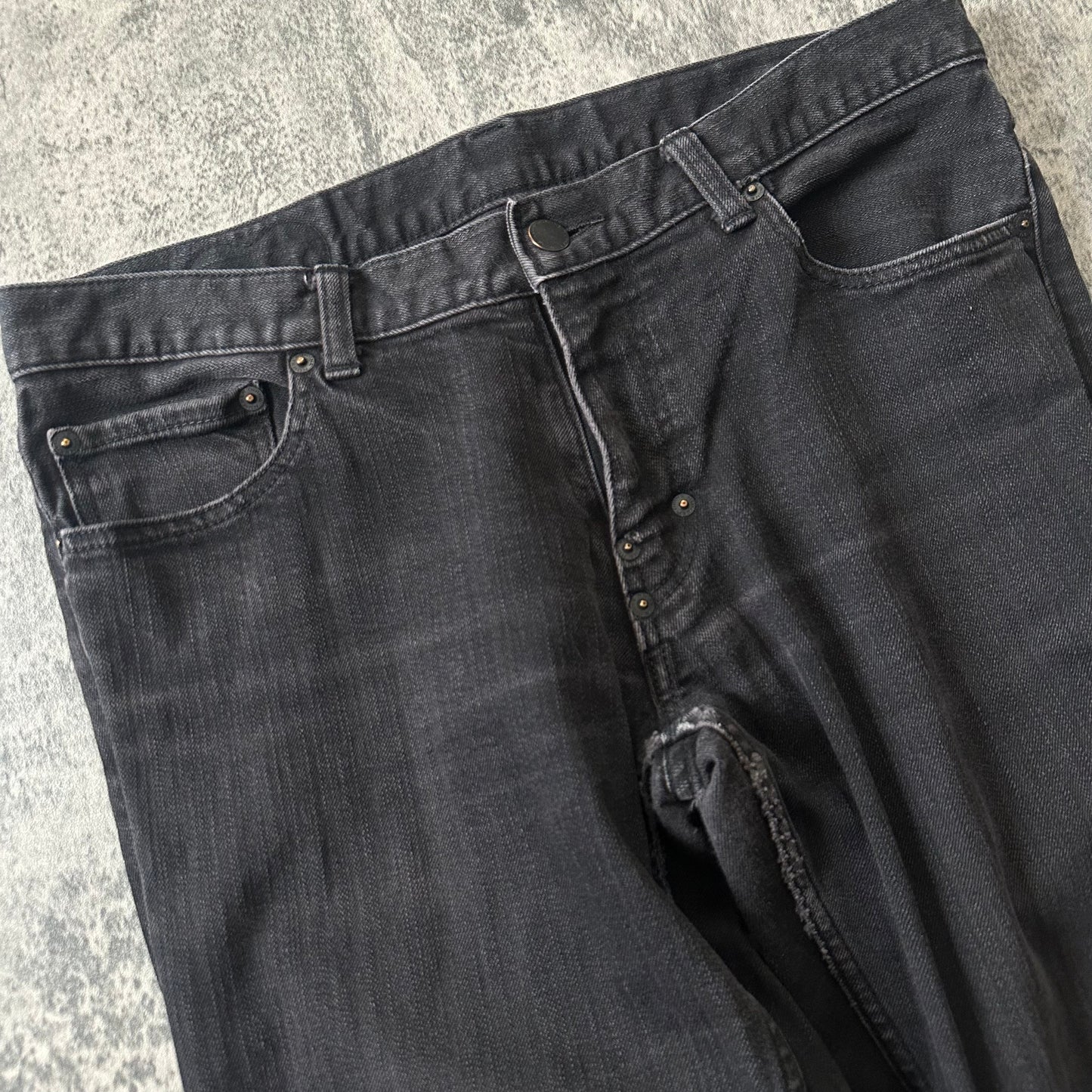 AW06 'Noir' Pain Denim  Pants 269archive