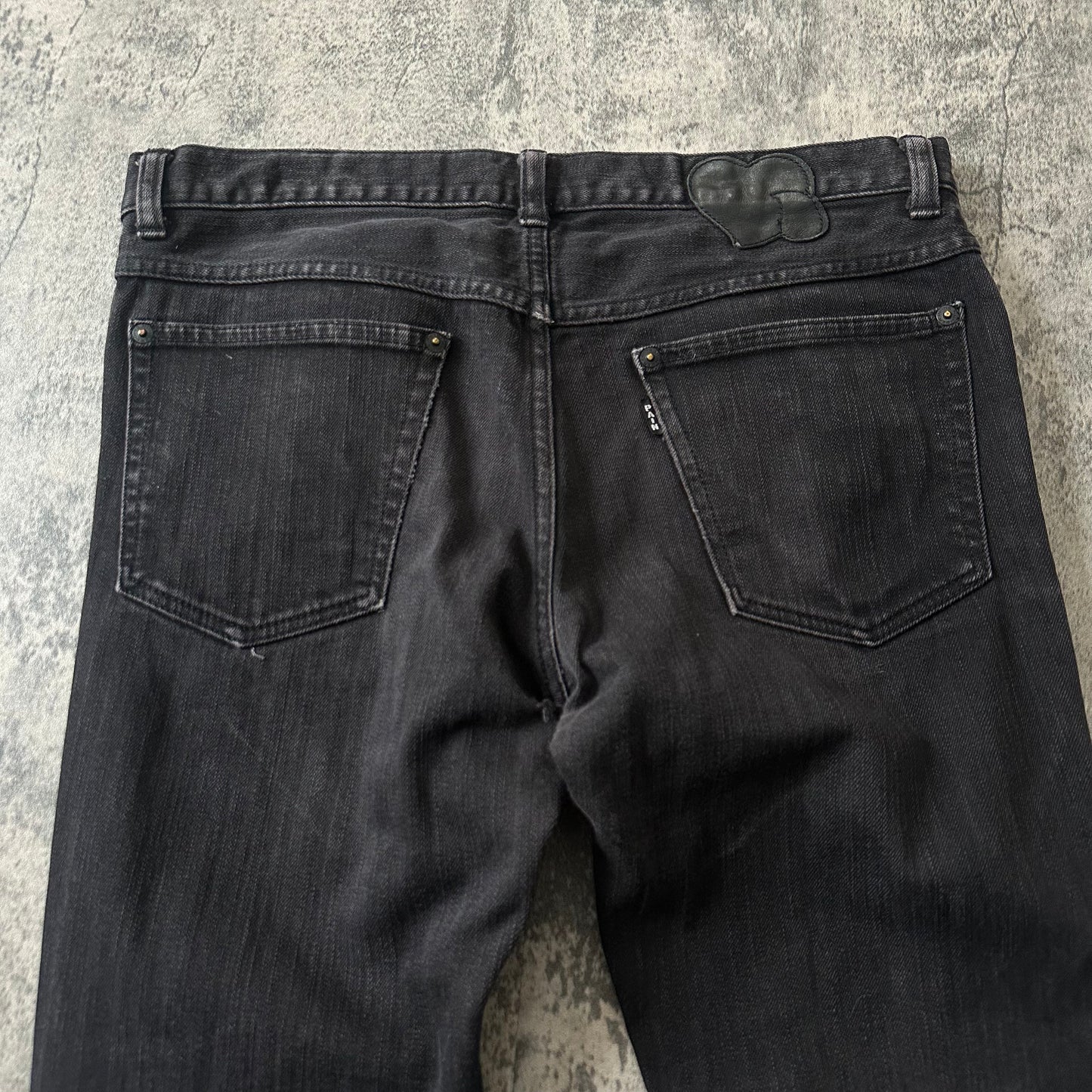 AW06 'Noir' Pain Denim  Pants 269archive