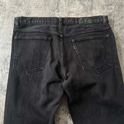 AW06 'Noir' Pain Denim  Pants 269archive