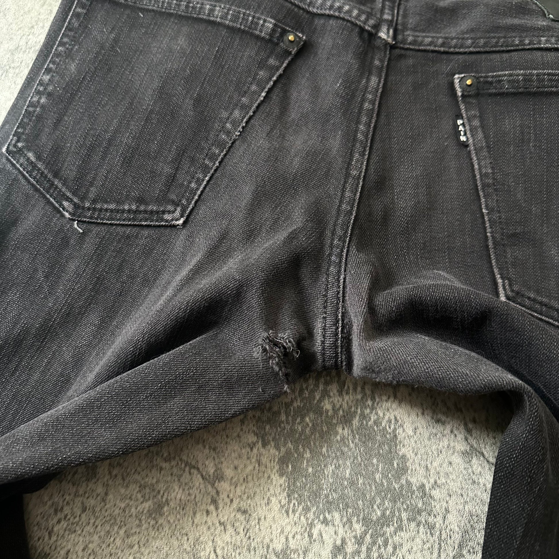 AW06 'Noir' Pain Denim  Pants 269archive