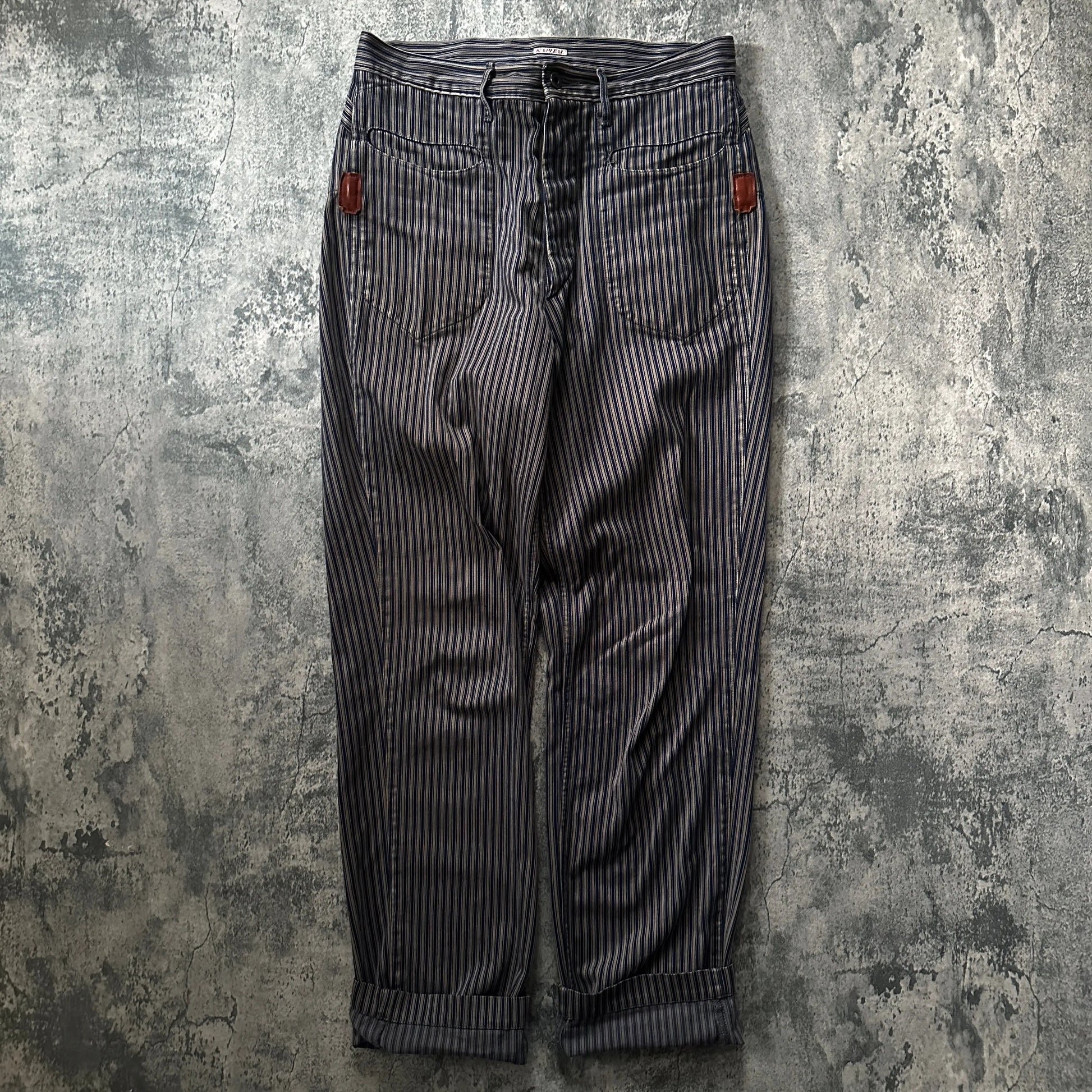 Kapital “Striped” Cinch-Back Pants - 269archive