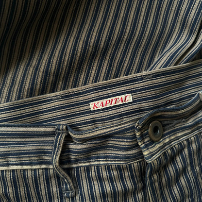 Kapital “Striped” Cinch-Back Pants - 269archive