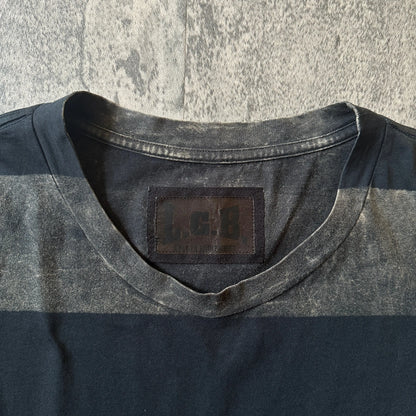 L.G.B. Striped Short Sleeve Tee - 269archive