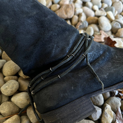 M.A+ by Maurizio Amadei “SW 1R2” Reverse Calf Leather Boots - 269archive