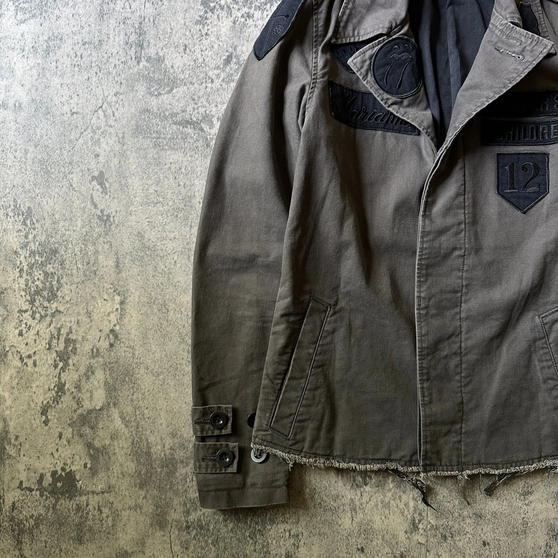Pledge “Rolling Stones” Patch Military Jacket - 269archive
