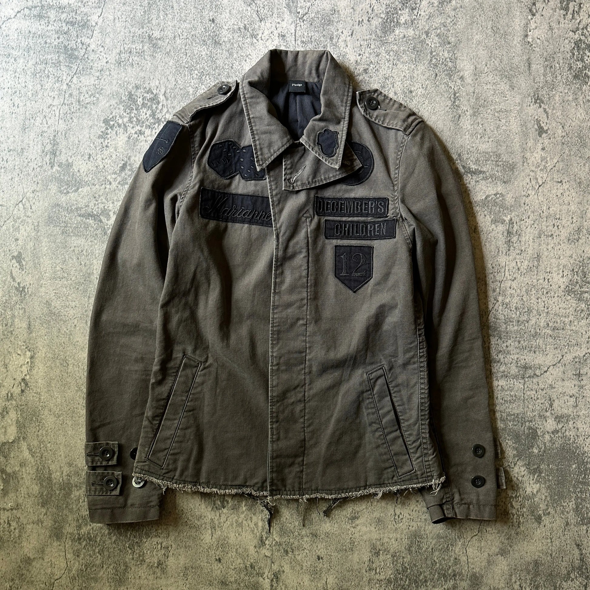 Pledge “Rolling Stones” Patch Military Jacket - 269archive